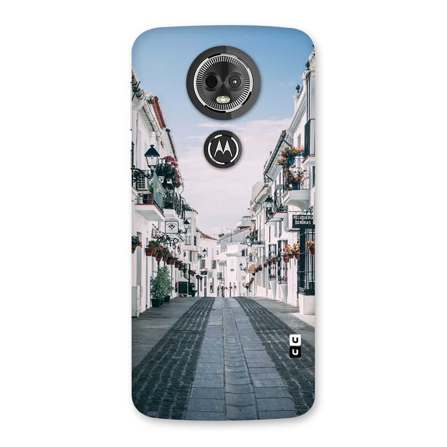 Aesthetic Street Back Case for Moto E5 Plus