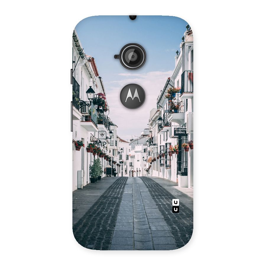 Aesthetic Street Back Case for Moto E 2nd Gen