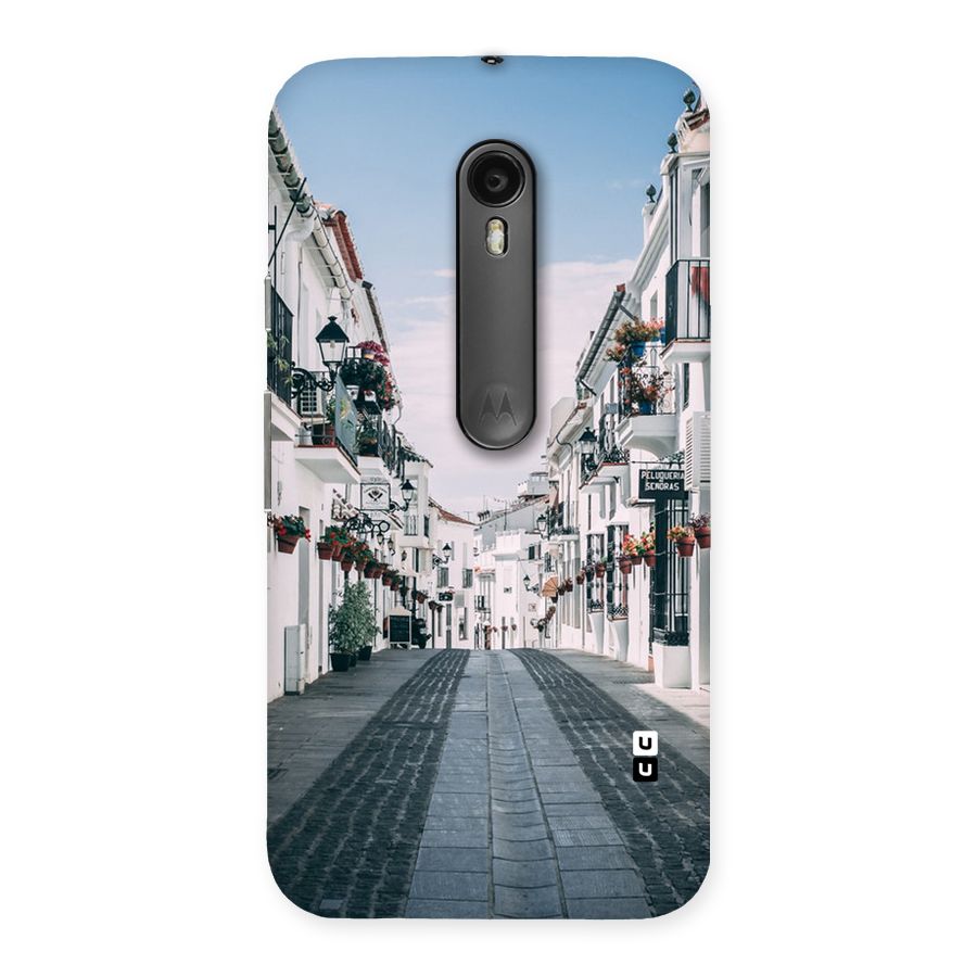 Aesthetic Street Back Case for Moto G3