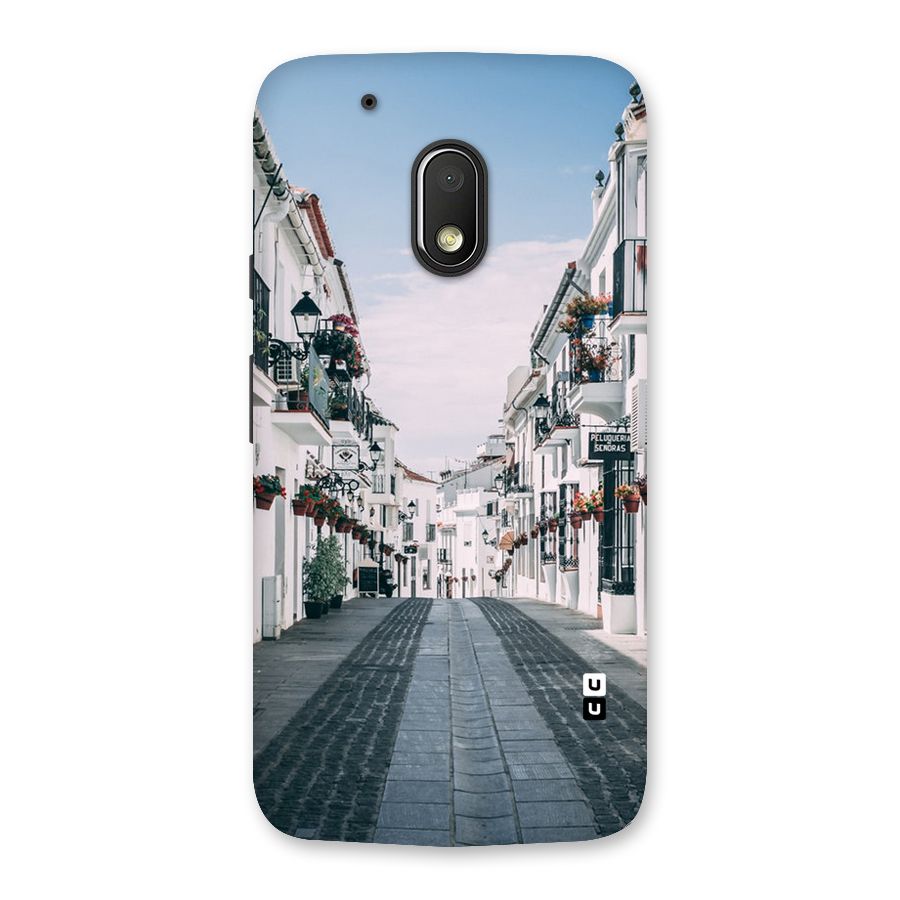 Aesthetic Street Back Case for Moto G4 Play