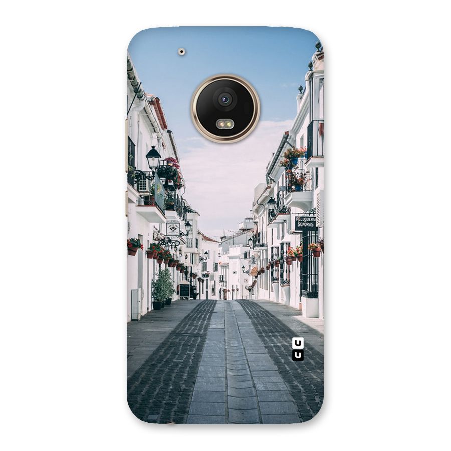 Aesthetic Street Back Case for Moto G5 Plus
