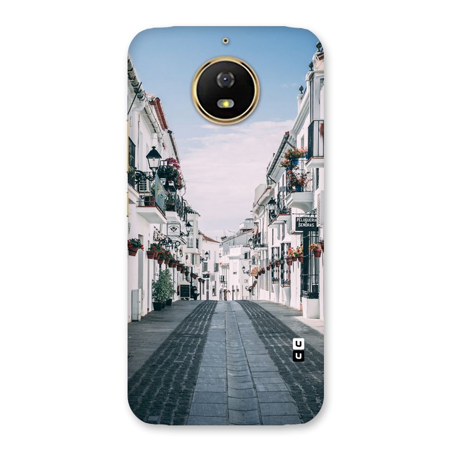 Aesthetic Street Back Case for Moto G5s
