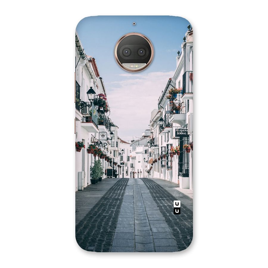 Aesthetic Street Back Case for Moto G5s Plus