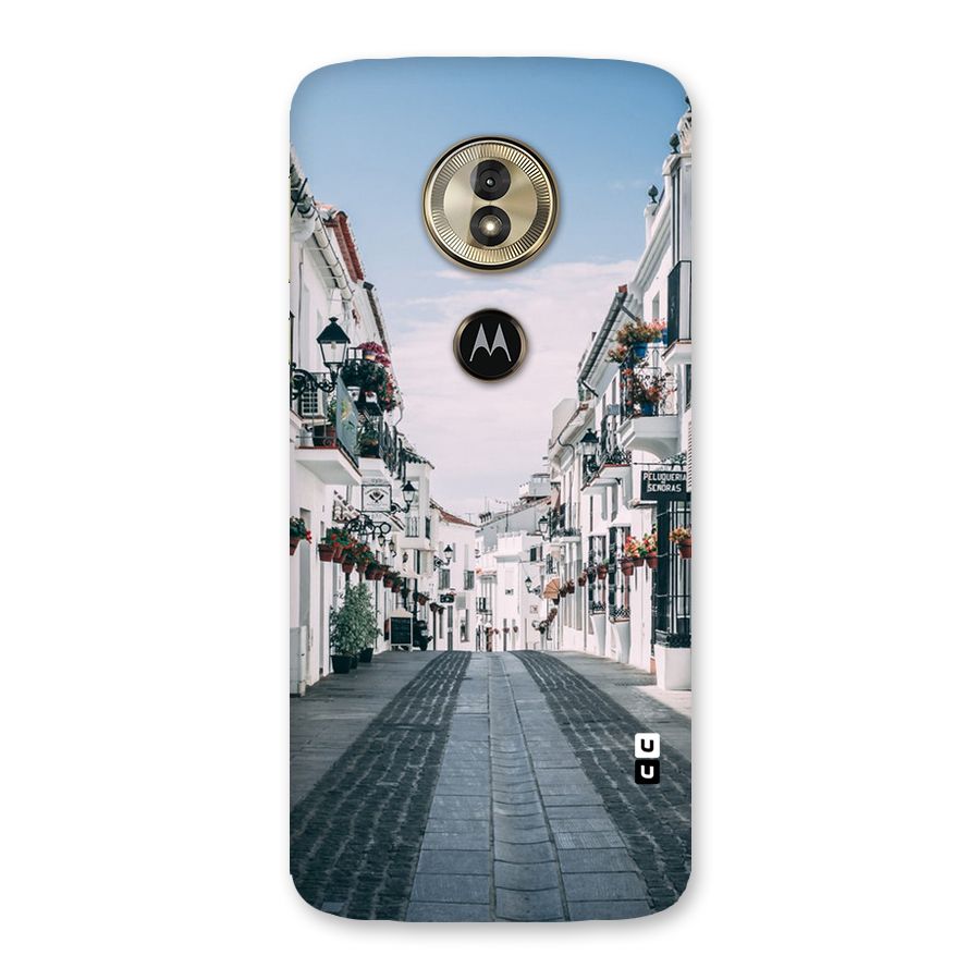 Aesthetic Street Back Case for Moto G6 Play