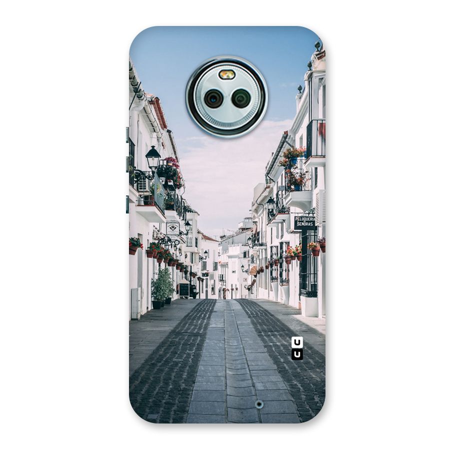 Aesthetic Street Back Case for Moto X4