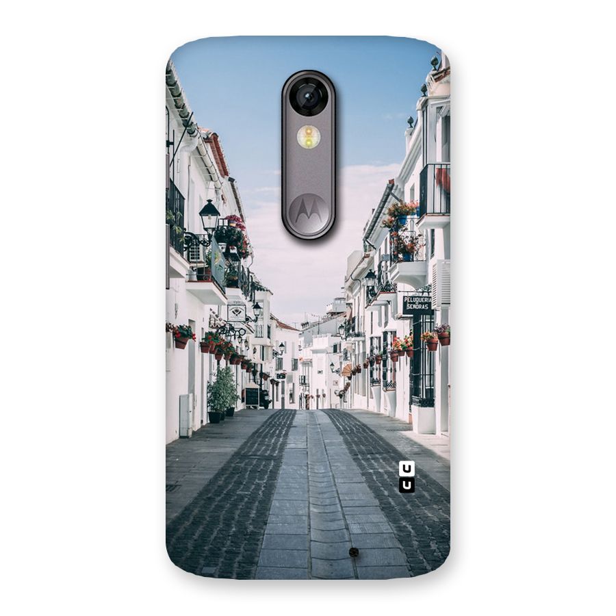 Aesthetic Street Back Case for Moto X Force