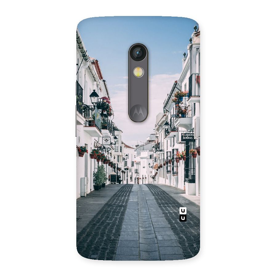 Aesthetic Street Back Case for Moto X Play