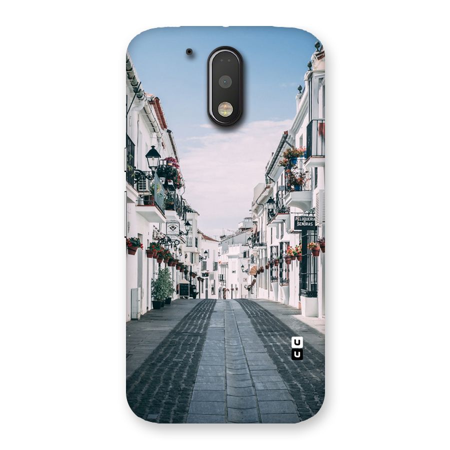 Aesthetic Street Back Case for Motorola Moto G4 Plus