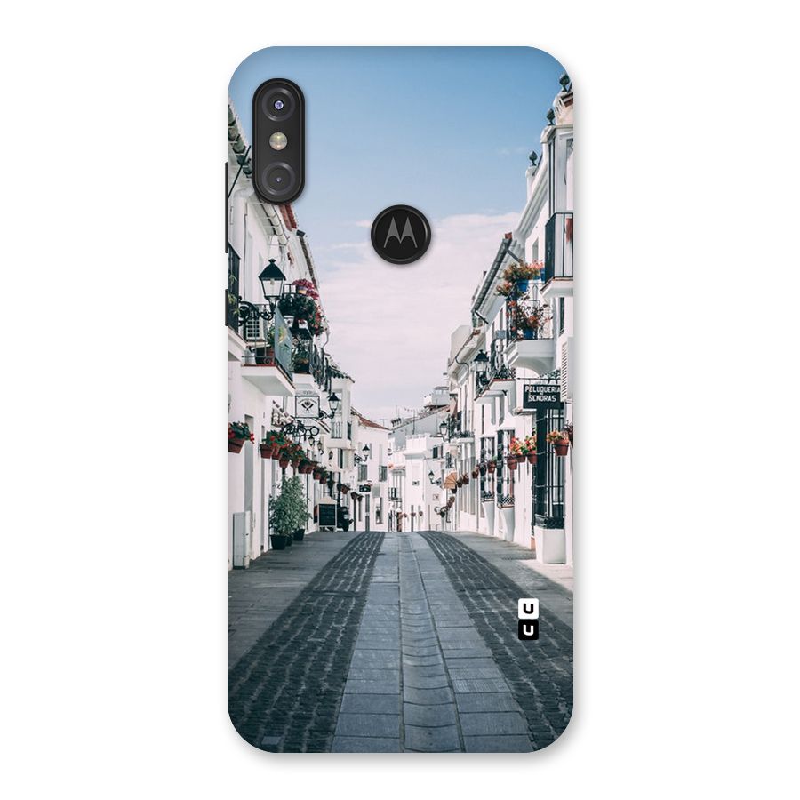 Aesthetic Street Back Case for Motorola One Power