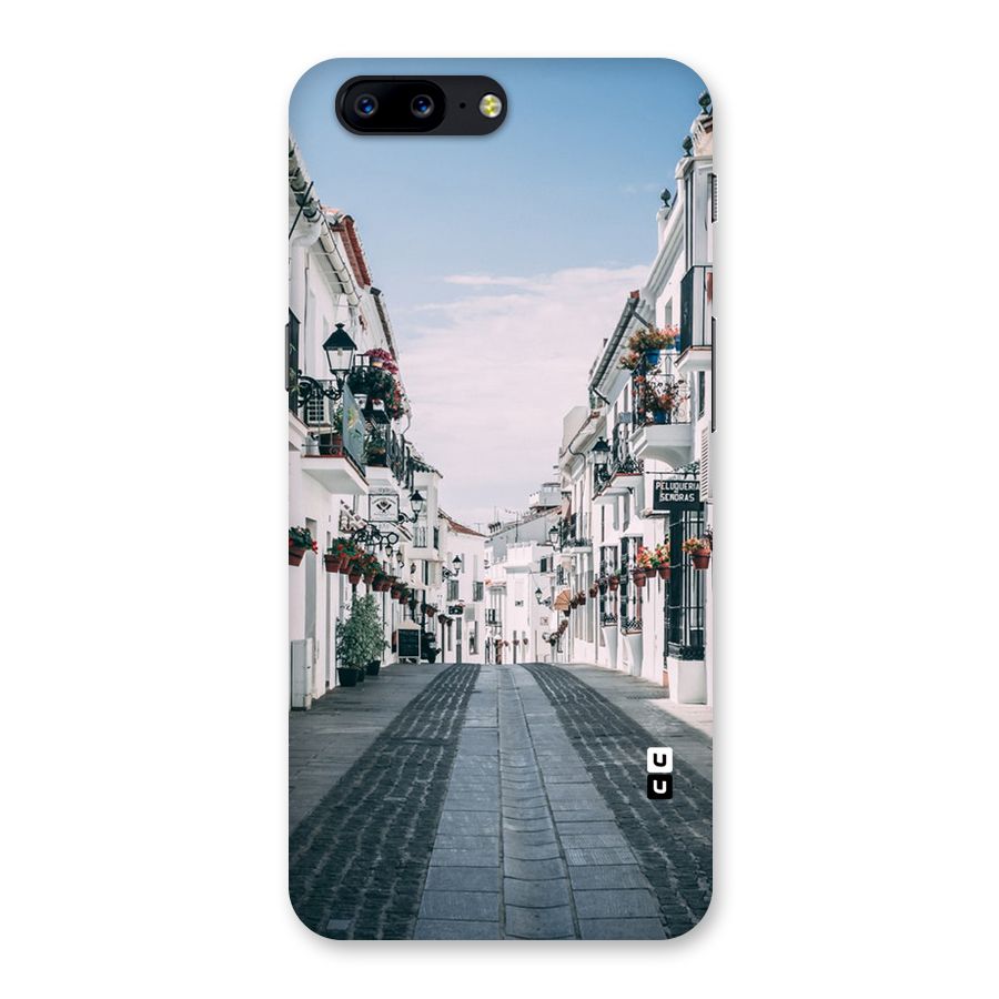 Aesthetic Street Back Case for OnePlus 5