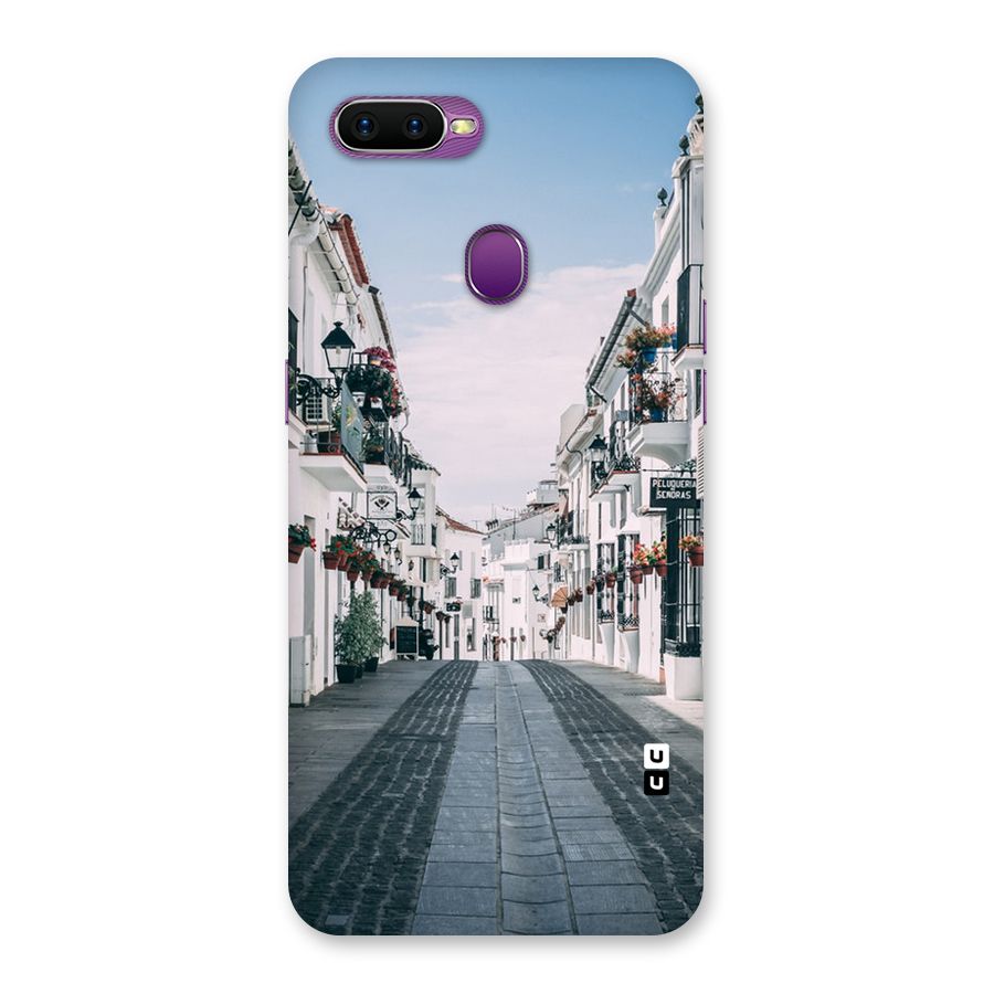 Aesthetic Street Back Case for Oppo F9
