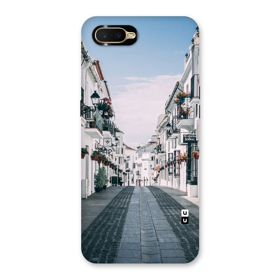 Aesthetic Street Back Case for Oppo K1