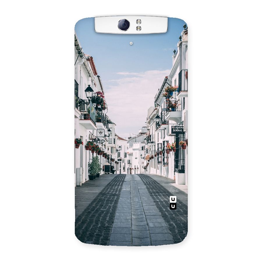 Aesthetic Street Back Case for Oppo N1