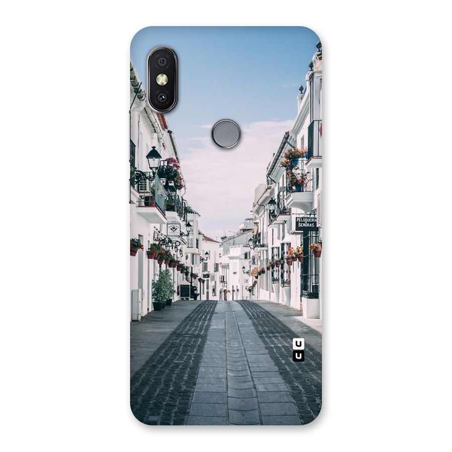 Aesthetic Street Back Case for Redmi Y2