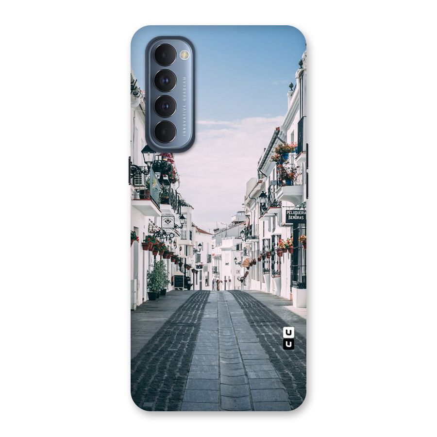 Aesthetic Street Back Case for Reno4 Pro