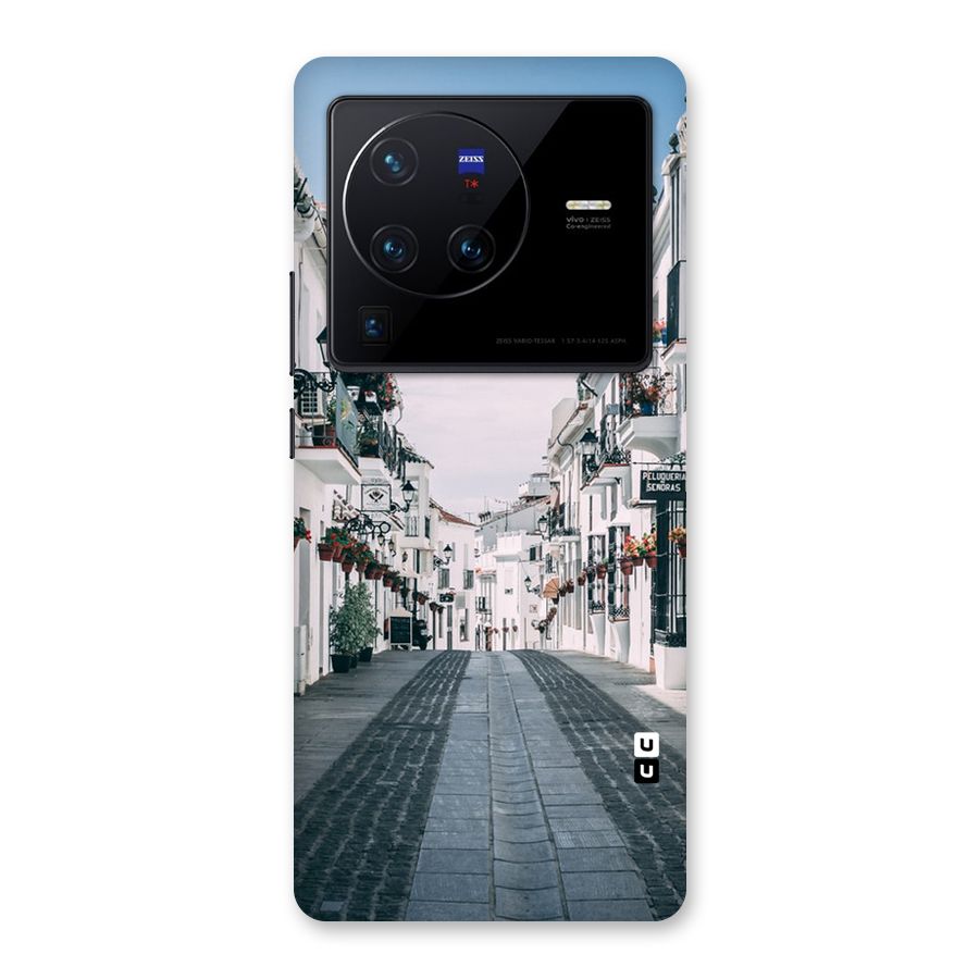 Aesthetic Street Back Case for Vivo X80 Pro