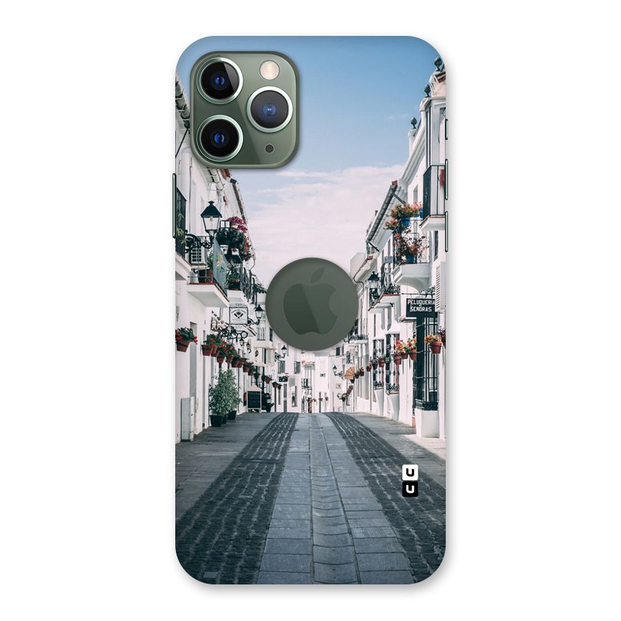 Aesthetic Street Back Case for iPhone 11 Pro Logo  Cut