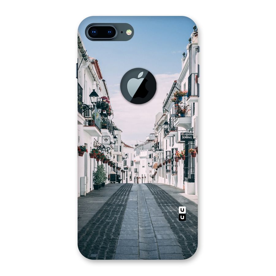 Aesthetic Street Back Case for iPhone 7 Plus Logo Cut