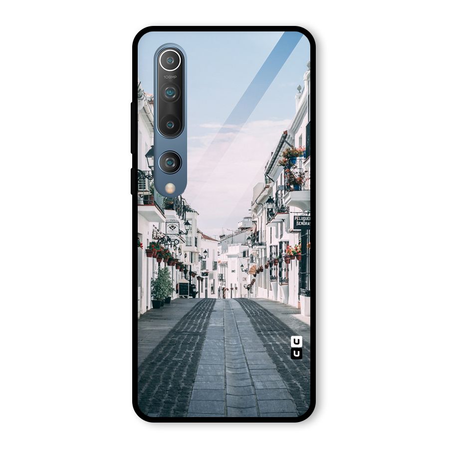 Aesthetic Street Glass Back Case for Mi 10