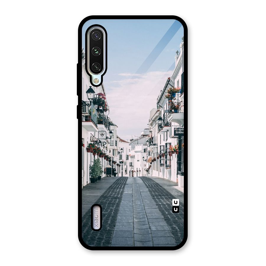 Aesthetic Street Glass Back Case for Mi A3
