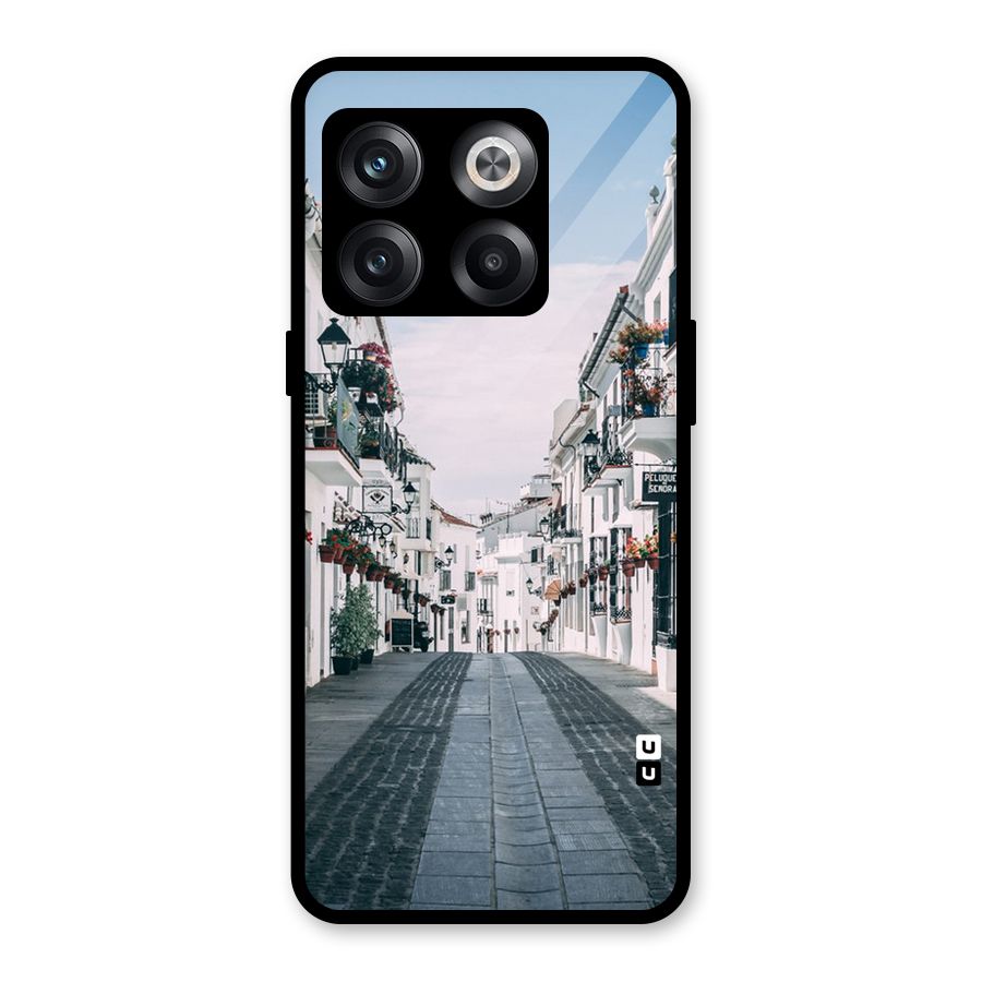 Aesthetic Street Glass Back Case for OnePlus 10T