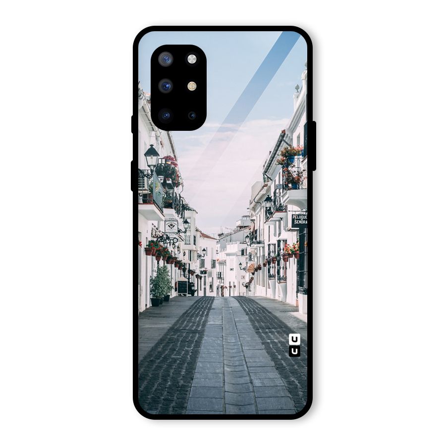 Aesthetic Street Glass Back Case for OnePlus 8T