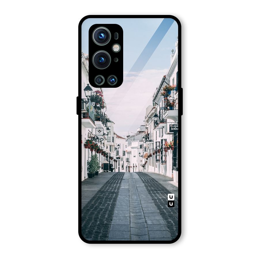 Aesthetic Street Glass Back Case for OnePlus 9 Pro