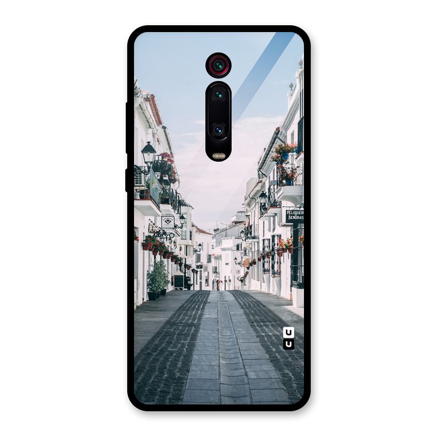 Aesthetic Street Glass Back Case for Redmi K20 Pro