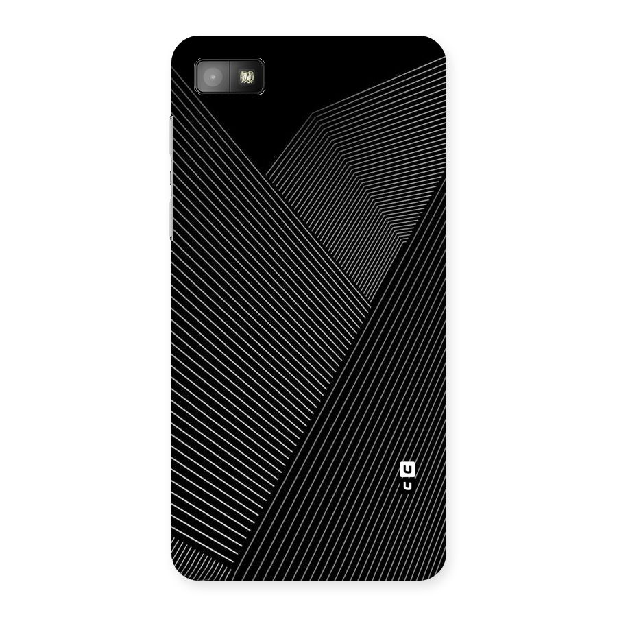 Aesthetic White Stripes Back Case for Blackberry Z10