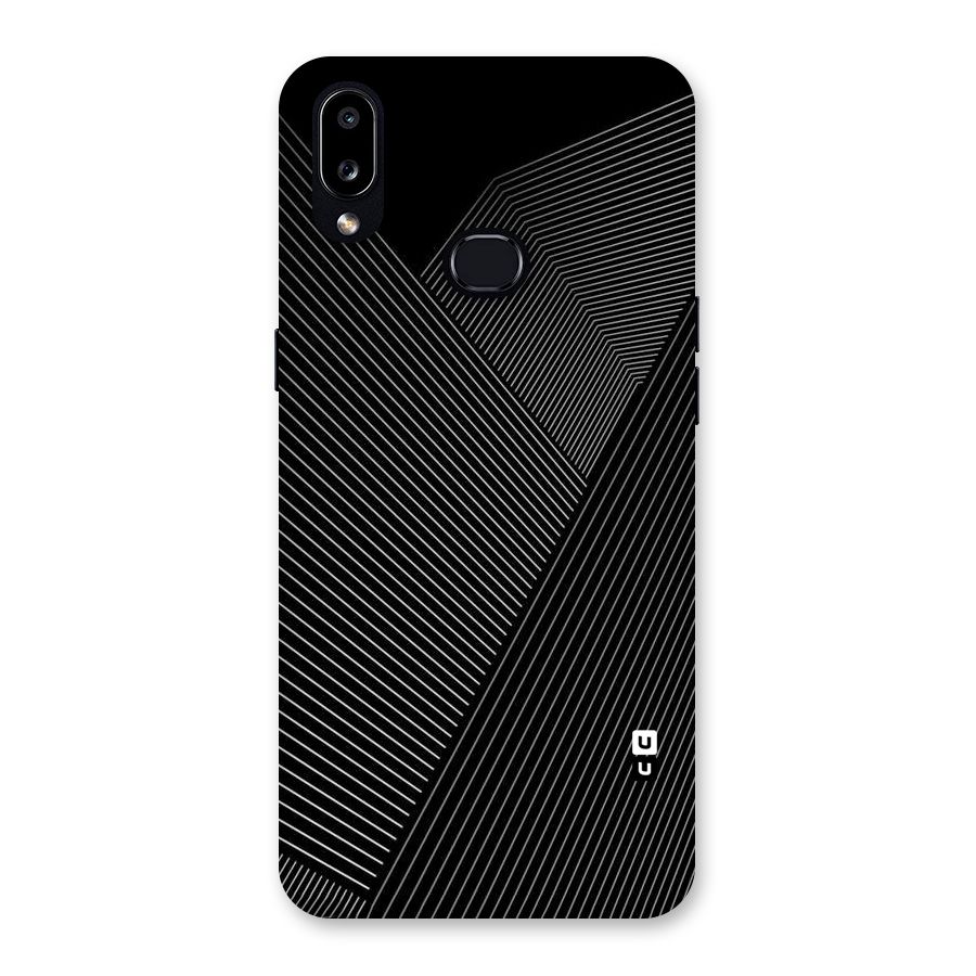 Aesthetic White Stripes Back Case for Galaxy A10s