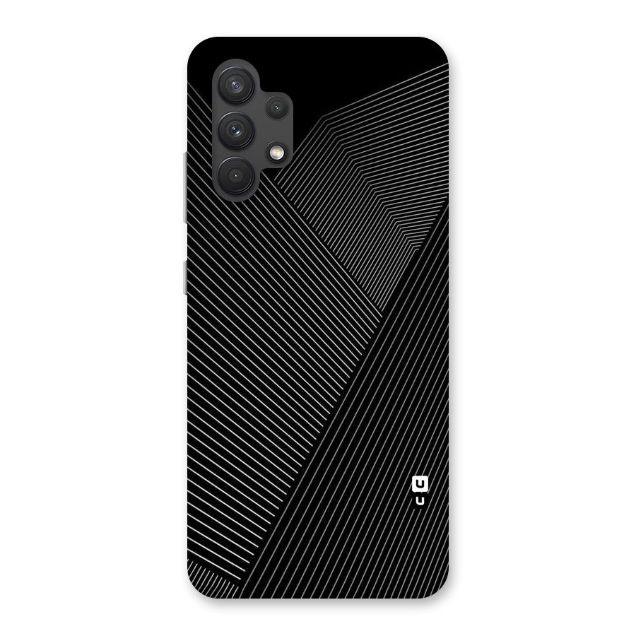 Aesthetic White Stripes Back Case for Galaxy A32