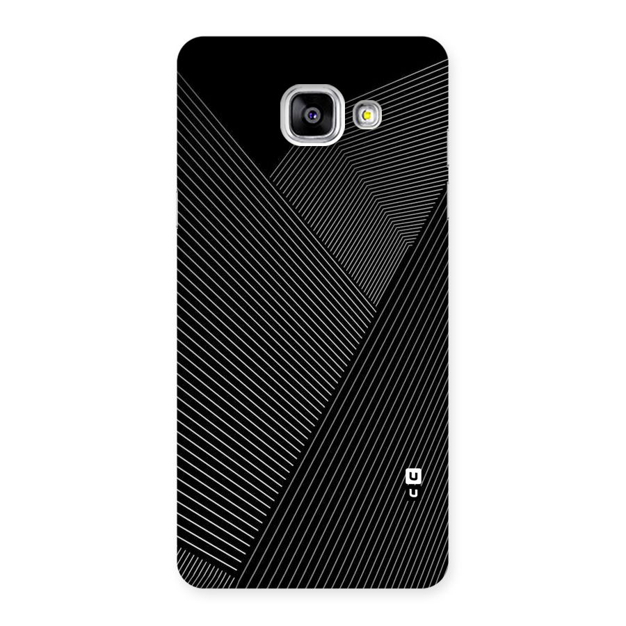 Aesthetic White Stripes Back Case for Galaxy A5 2016