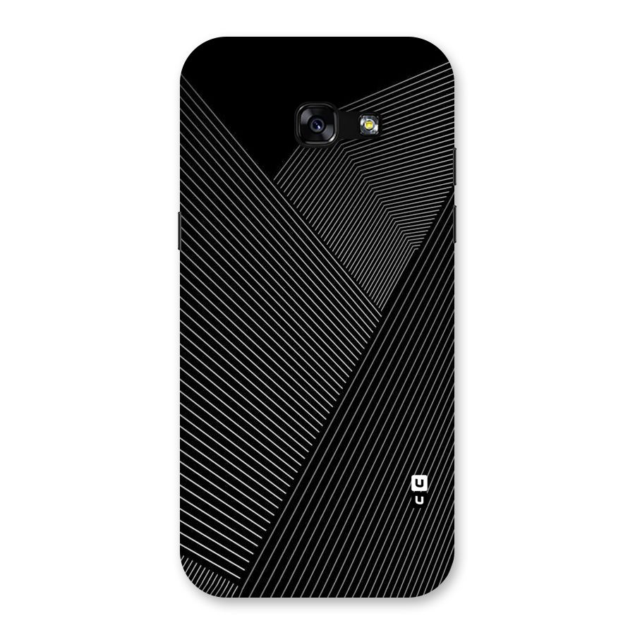 Aesthetic White Stripes Back Case for Galaxy A5 2017