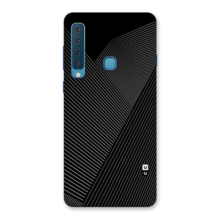 Aesthetic White Stripes Back Case for Galaxy A9 (2018)