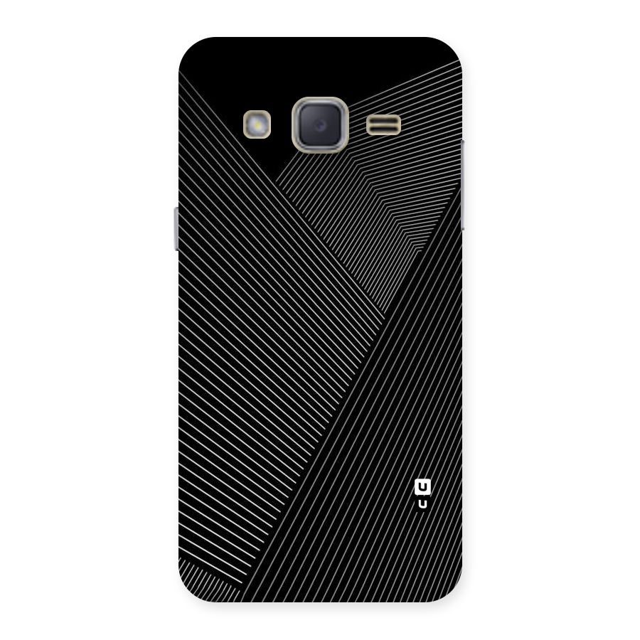 Aesthetic White Stripes Back Case for Galaxy J2