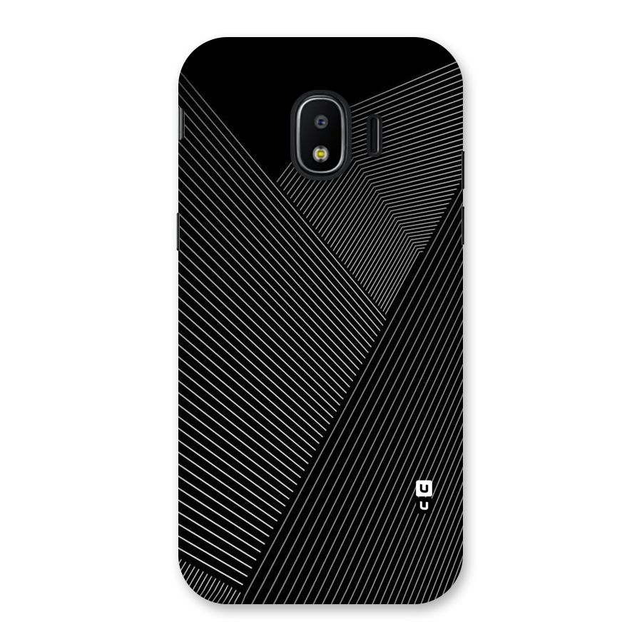 Aesthetic White Stripes Back Case for Galaxy J2 Pro 2018