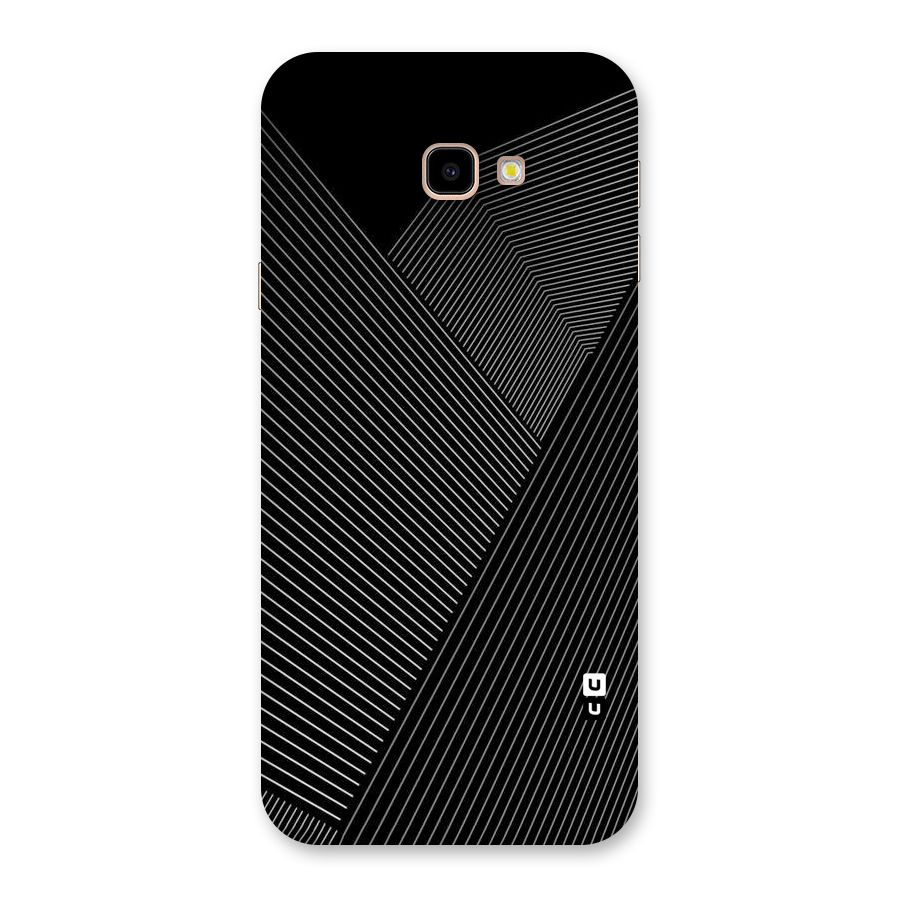 Aesthetic White Stripes Back Case for Galaxy J4 Plus