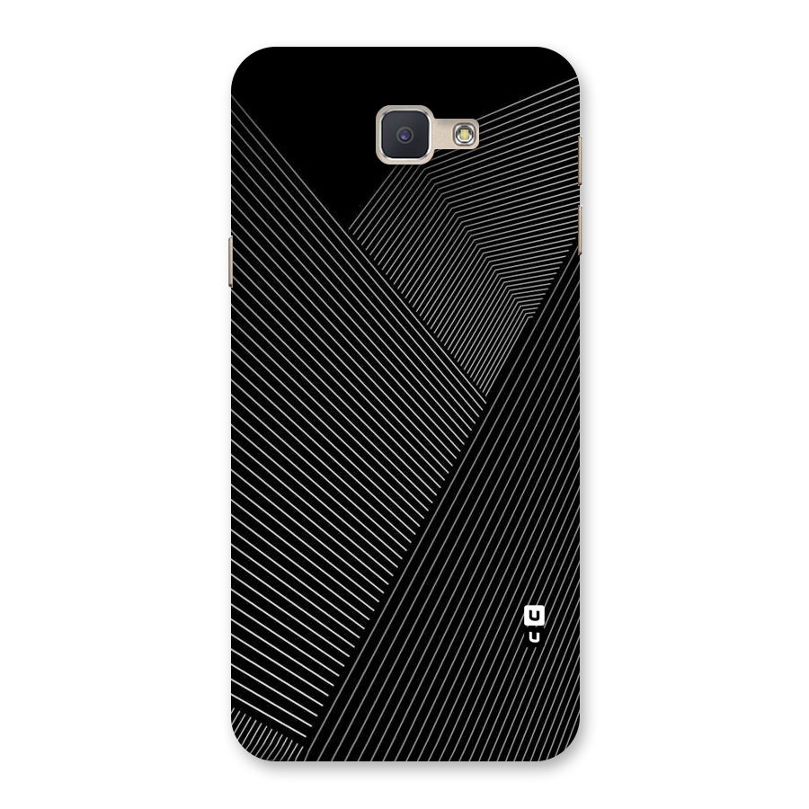 Aesthetic White Stripes Back Case for Galaxy J5 Prime