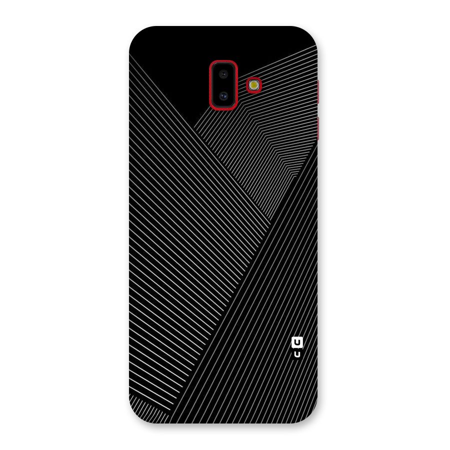 Aesthetic White Stripes Back Case for Galaxy J6 Plus
