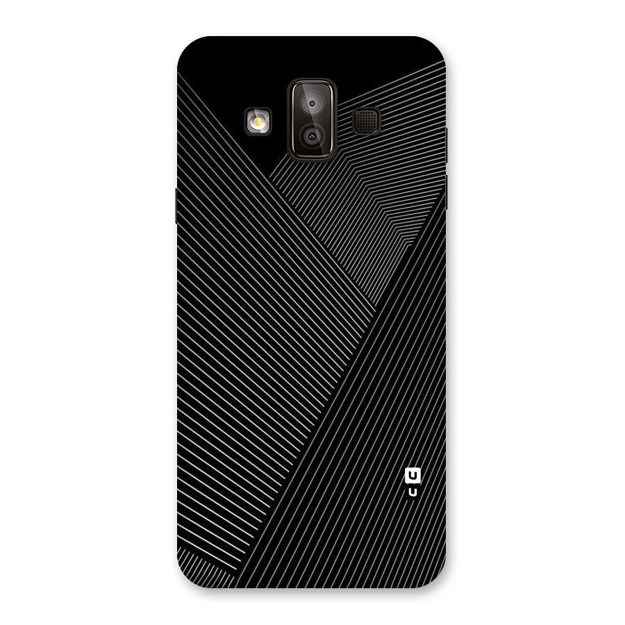 Aesthetic White Stripes Back Case for Galaxy J7 Duo