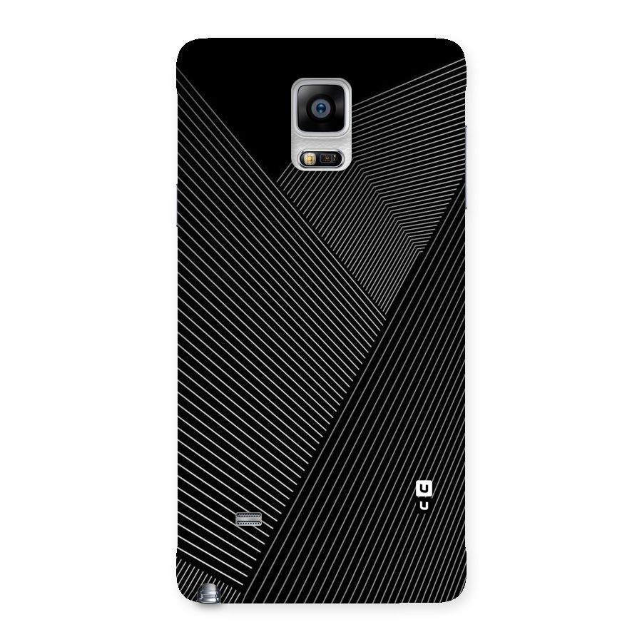 Aesthetic White Stripes Back Case for Galaxy Note 4