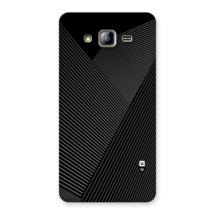Aesthetic White Stripes Back Case for Galaxy On5