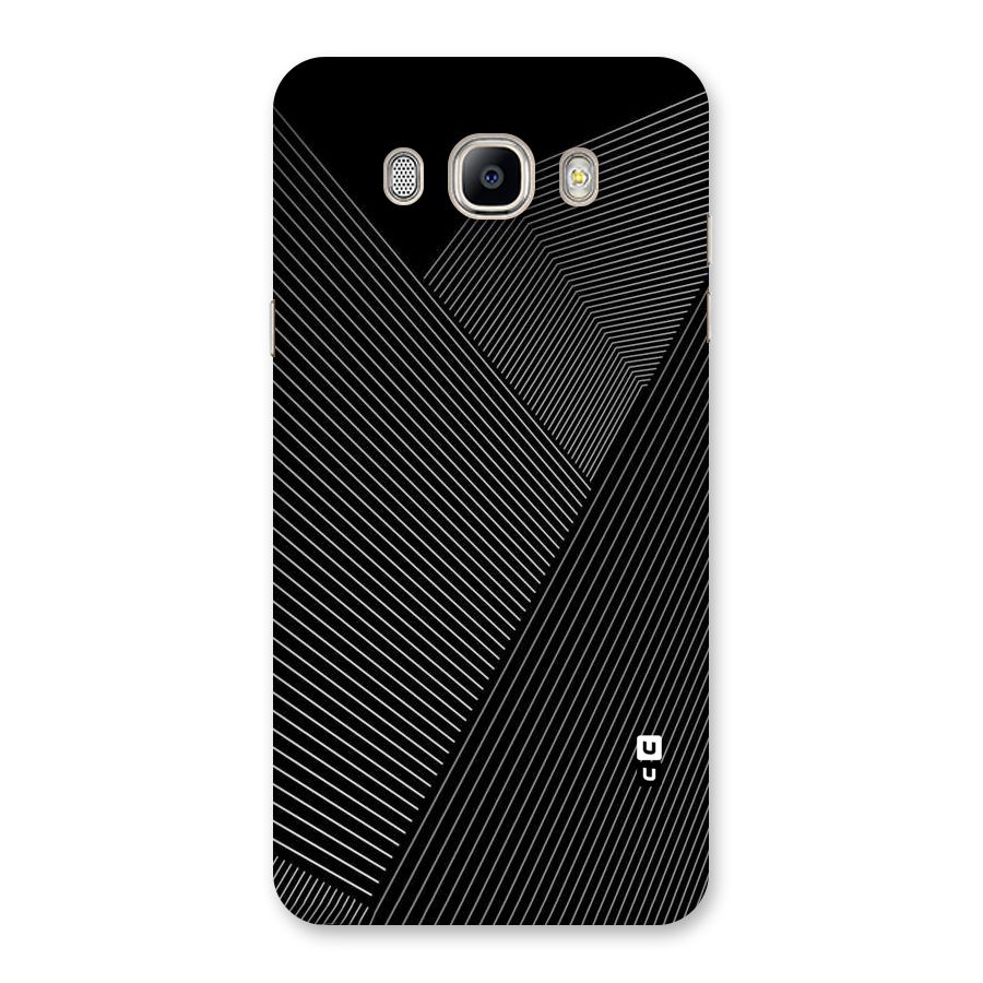 Aesthetic White Stripes Back Case for Galaxy On8