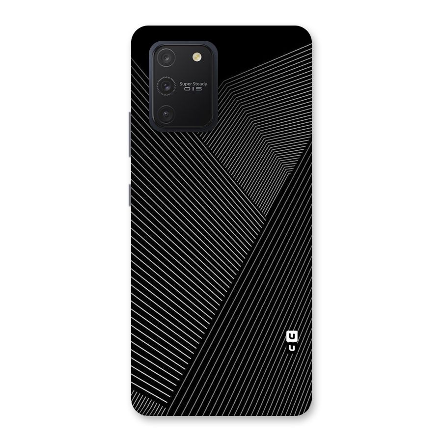 Aesthetic White Stripes Back Case for Galaxy S10 Lite