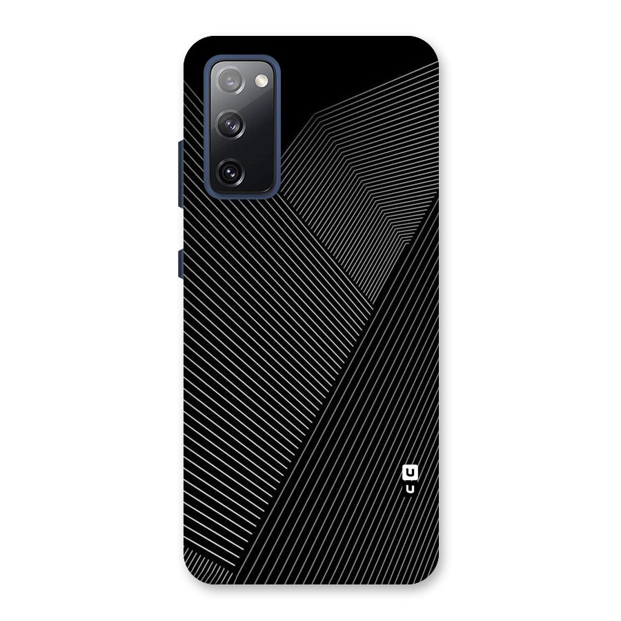 Aesthetic White Stripes Back Case for Galaxy S20 FE