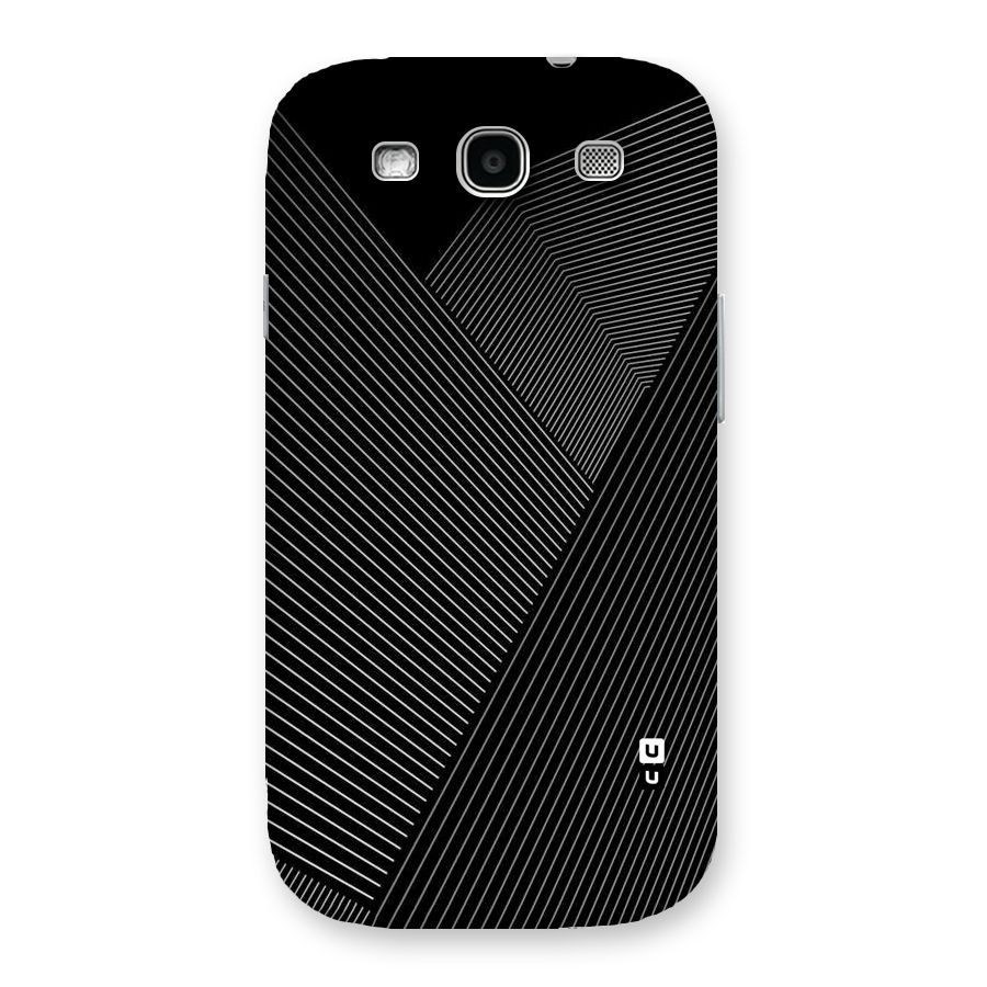 Aesthetic White Stripes Back Case for Galaxy S3