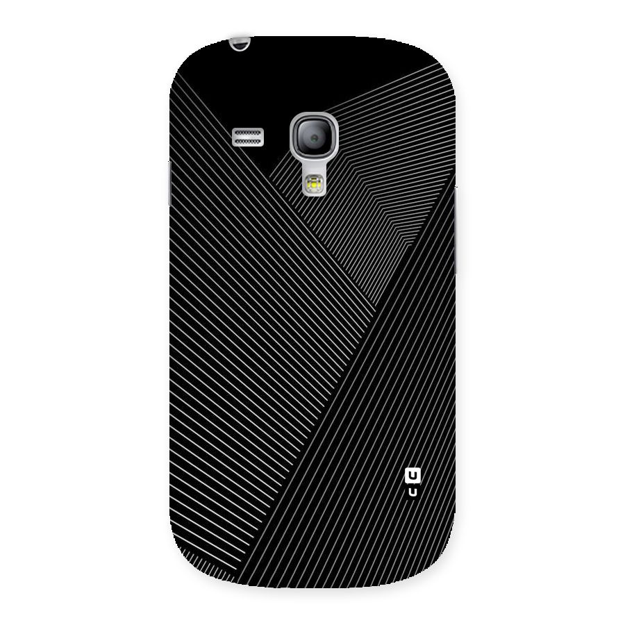 Aesthetic White Stripes Back Case for Galaxy S3 Mini