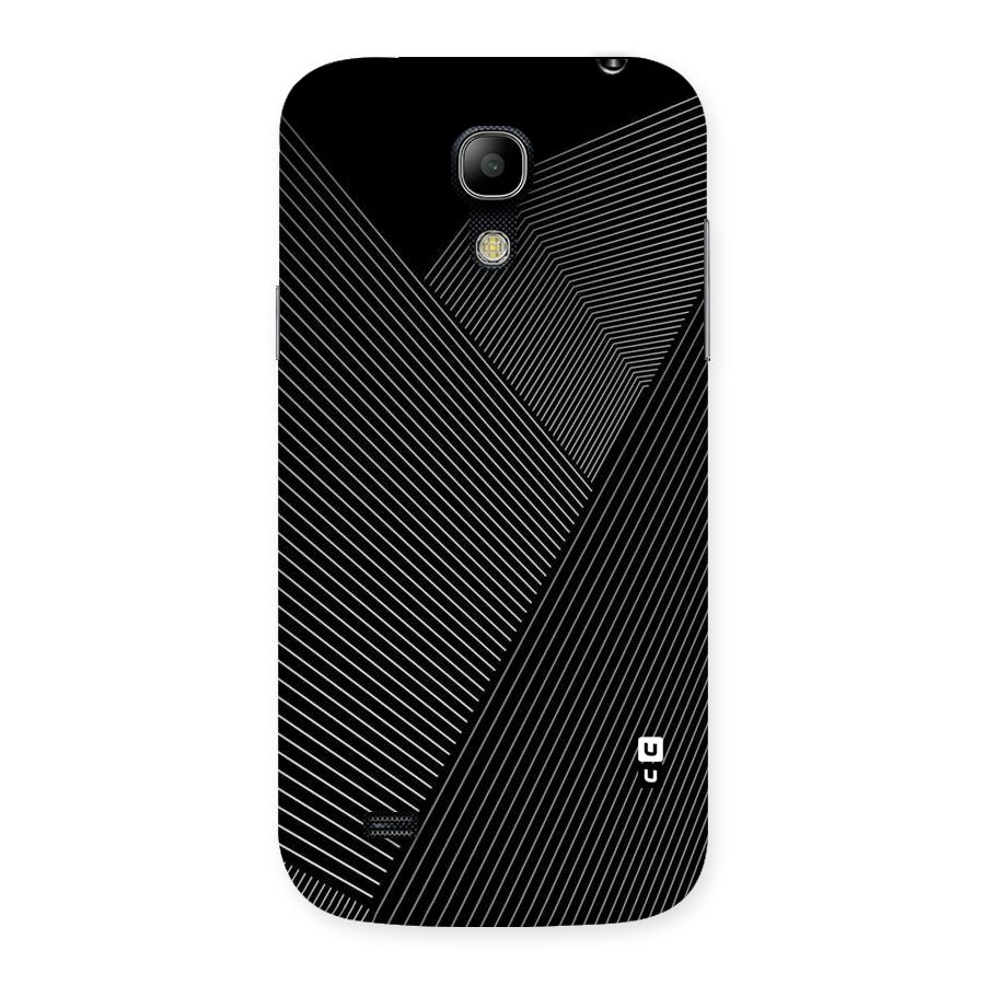 Aesthetic White Stripes Back Case for Galaxy S4 Mini