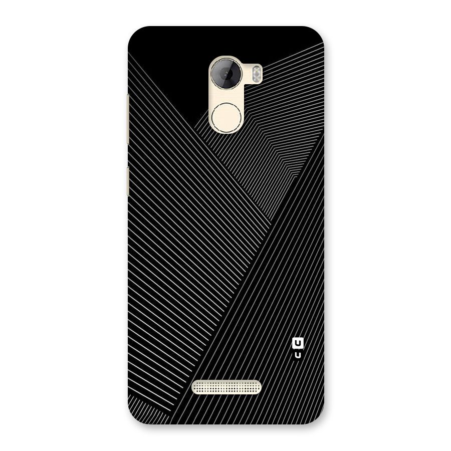 Aesthetic White Stripes Back Case for Gionee A1 LIte