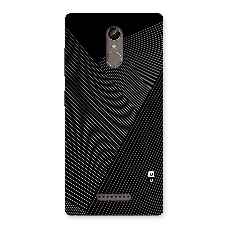 Aesthetic White Stripes Back Case for Gionee S6s